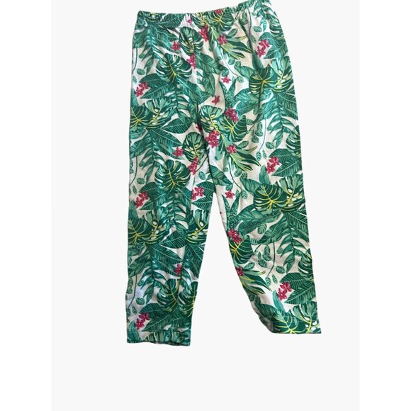 Goodlad Flamingo Outfit Set Infant Girls Size 24 months PAlm Ruffle Sleeve Knit - Picture 4 of 6